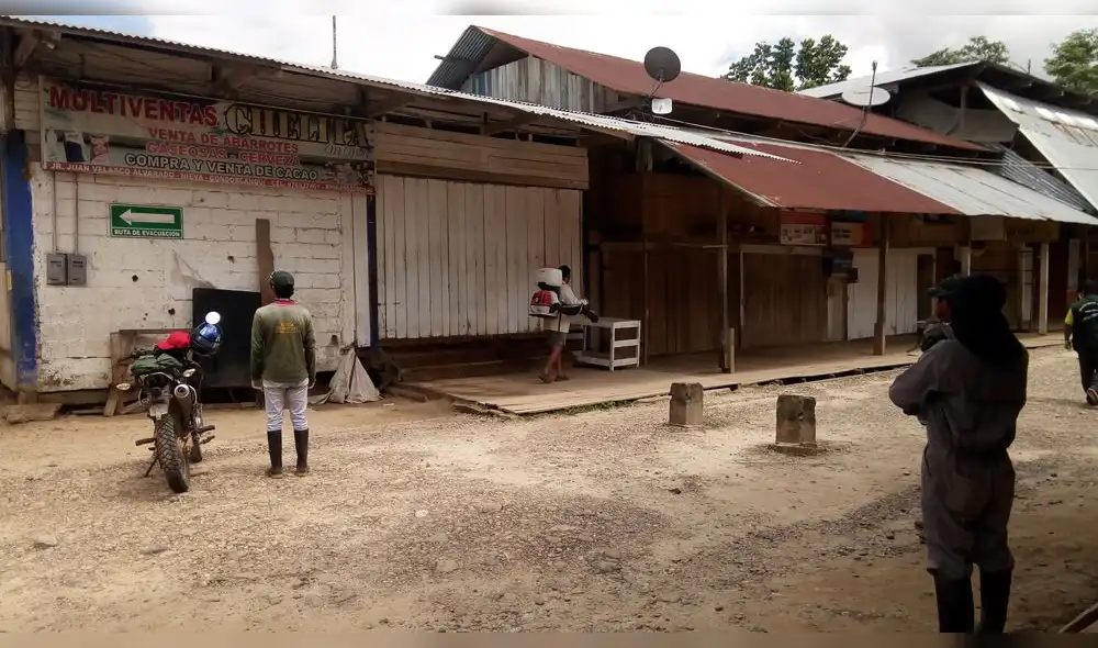 Desinfección de la ciudad de Santa María de Nieva Desinfección de la ciudad de Santa María de Nieva