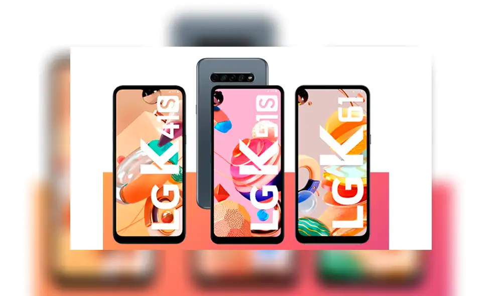 Conoce los nuevos teléfonos que LG presentó en Perú. Foto: LG.