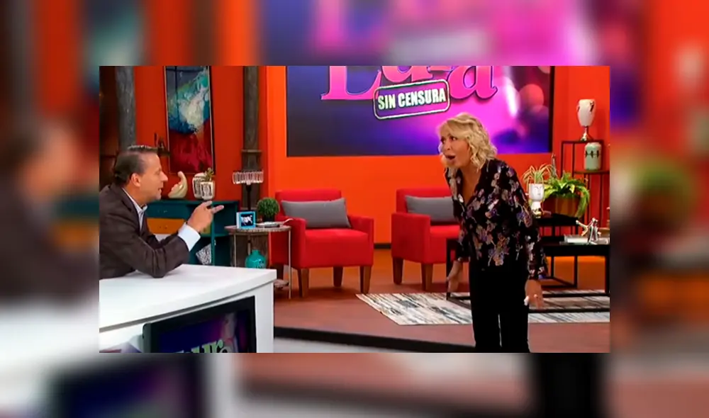 Laura Bozzo y Alfredo Adame
