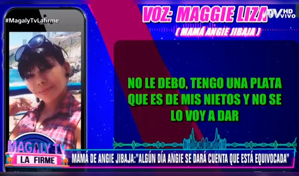 Maggie Liza tilda de "loca" a su hija Angie Jibaja tras ser acusada de robo [VIDEO]