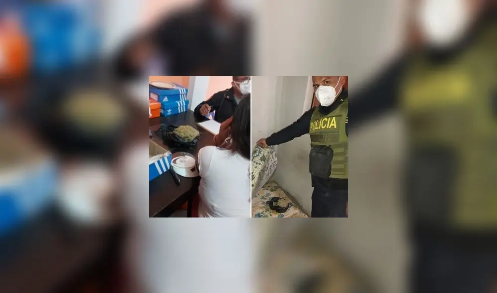 Mujer fue encontrada con sustancias ilícitas en su domicilio. Mujer fue encontrada con sustancias ilícitas en su domicilio.