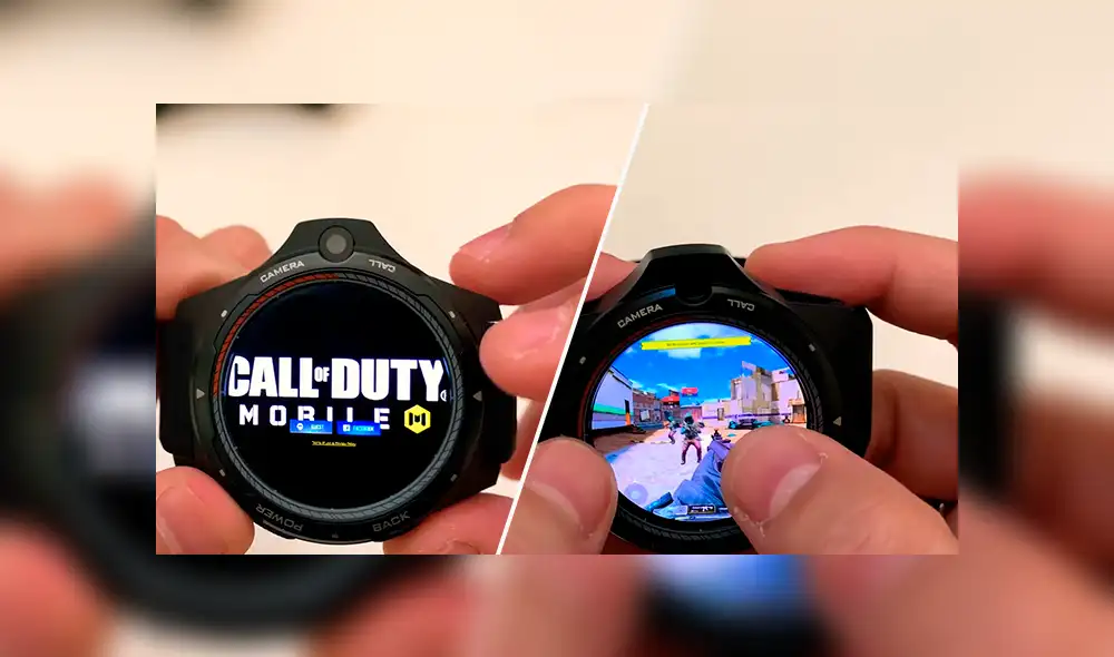 Usuario logra correr Call of Duty Mobile en su smartwatch.