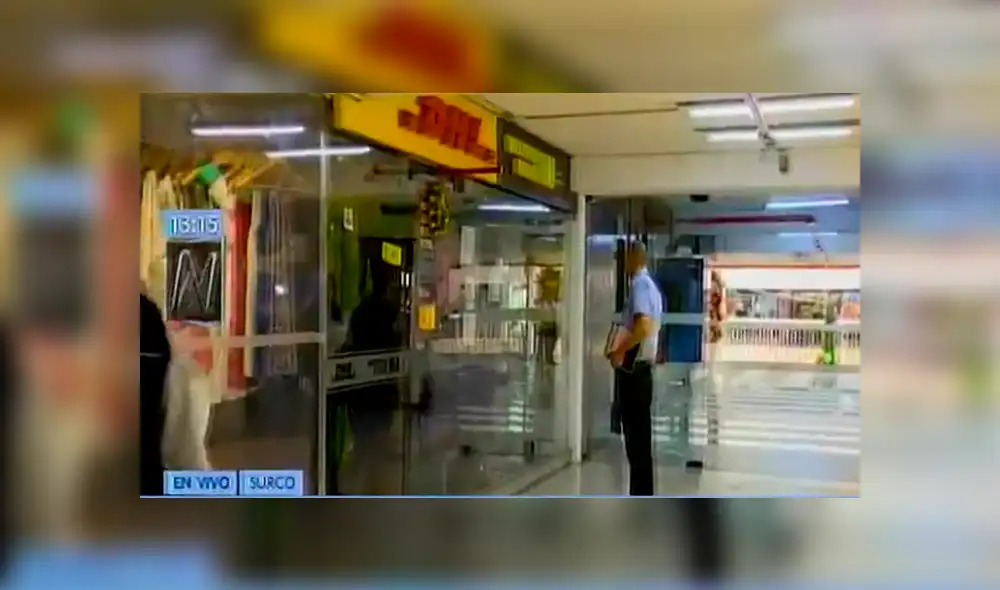 Surco: asaltan agencia bancaria en centro comercial Caminos del Inca
