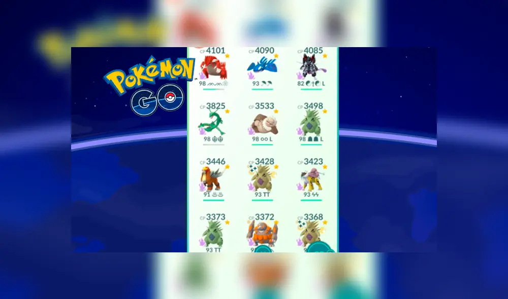Los Pokémon oscuros se verán así en Pokémon GO.