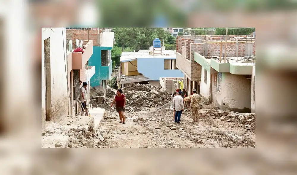 Más de 1.500 damnificados en Moquegua, Arequipa y Tacna por huaicos