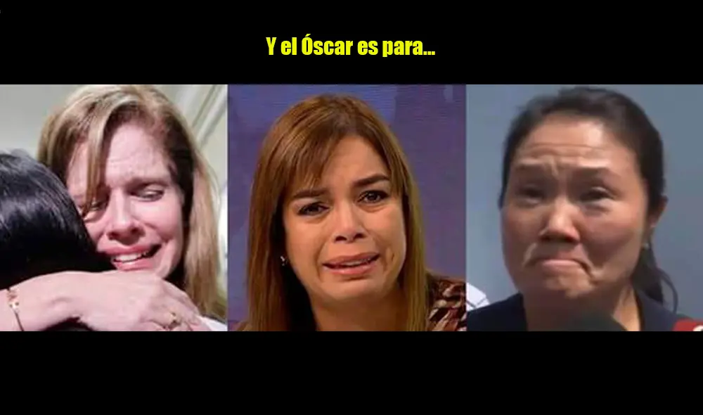 Facebook Viral: Miles de usuarios ironizaron con 'lágrimas' de Keiko Fujimori e hicieron divertidos memes  [FOTOS]