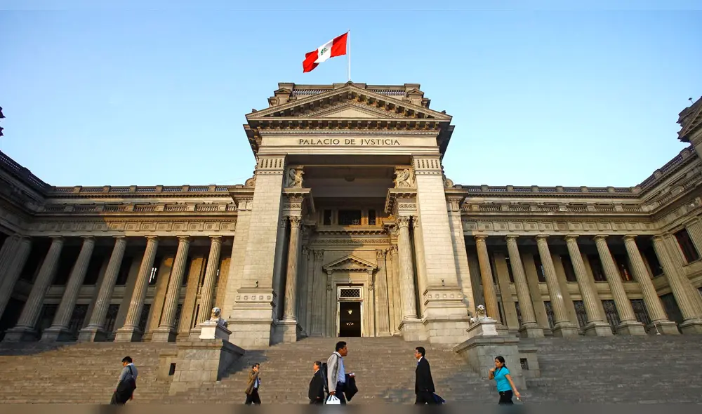 Palacio de Justicia Foto: Andina