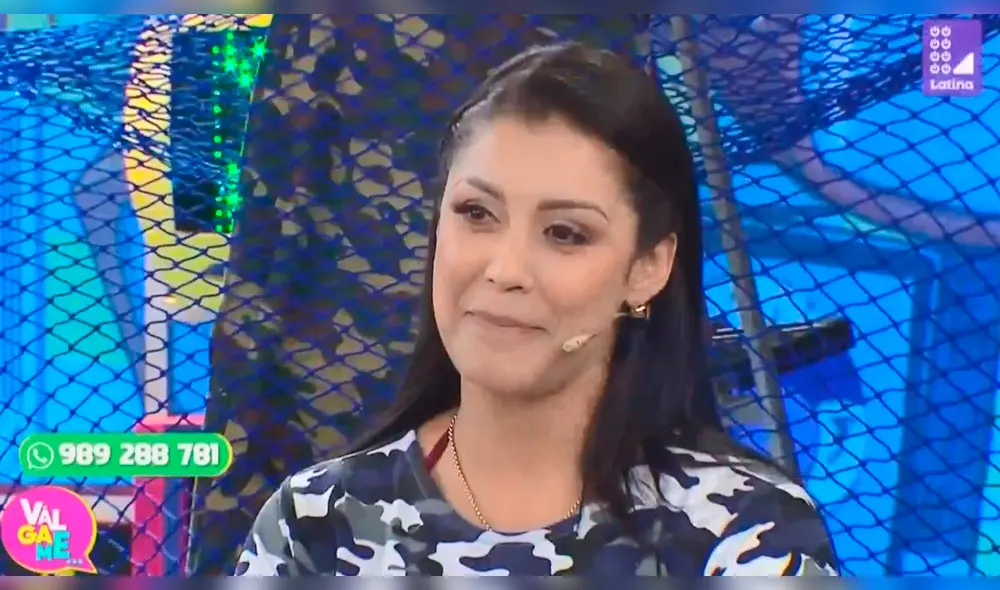 La conductora de "Válgame" puso en aprietos a la expareja de Christian Domínguez.