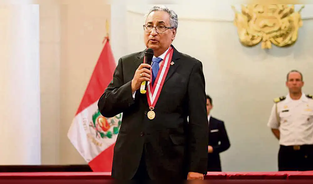 sorprendido. Presidente de la Corte Suprema, José Luis Lecaros, pide acelerar proceso contra Gregorio Santos, acusado de corrupción.