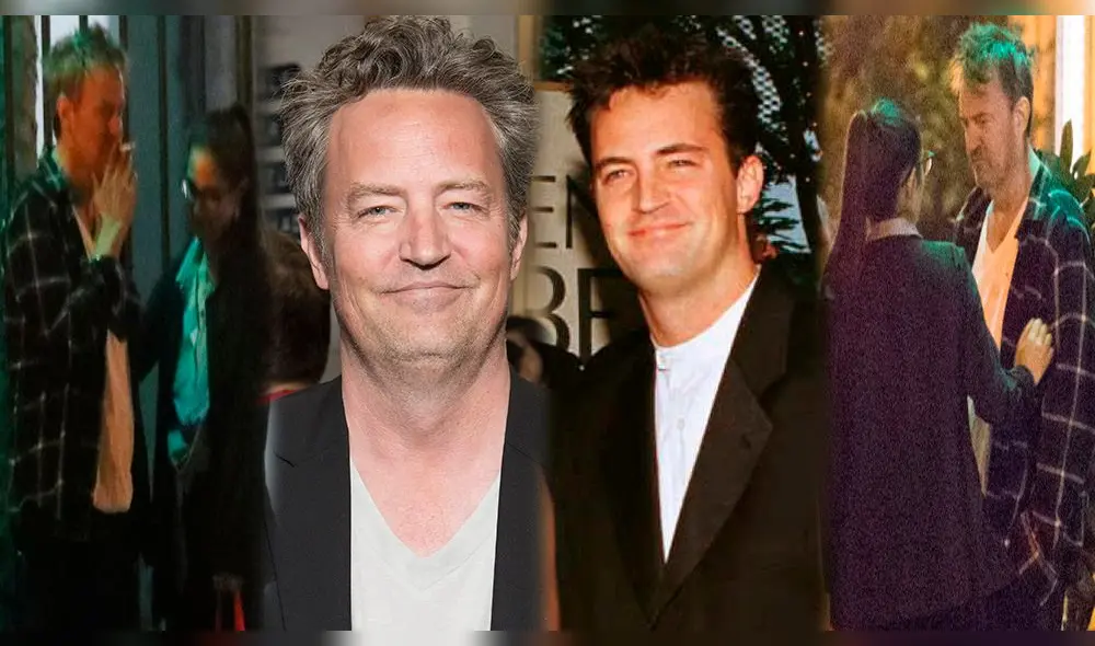 Matthew Perry preocupa a fans tras ser captado en lamentable estado con misterios mujer
