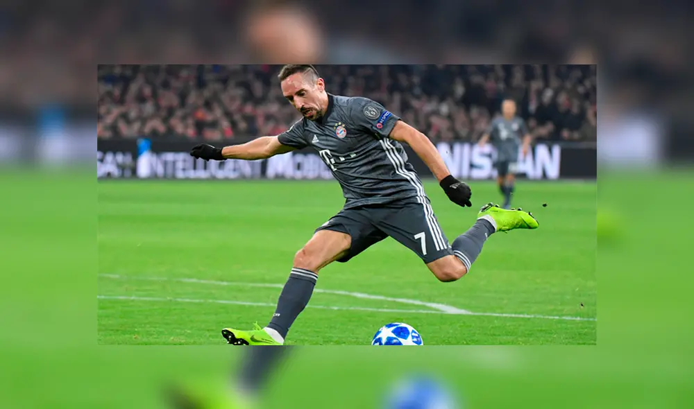 Franck Ribéry terminará su carrera en Asia, asegura medio alemán Franck Ribéry terminará su carrera en Asia, asegura medio alemán