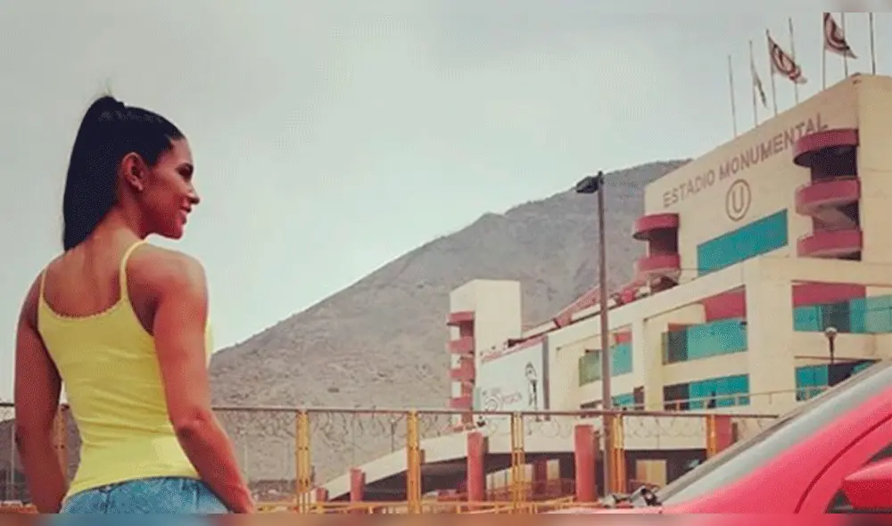 Rocío Miranda alienta a Universitario de Deportes con impactante foto 