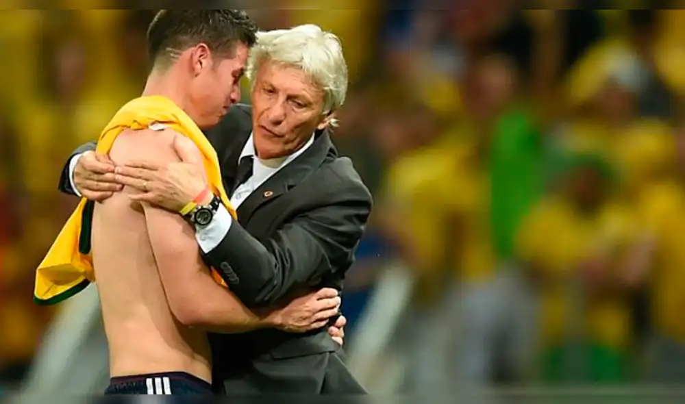 El conmovedor mensaje de despedida de James a Pékerman [FOTO]