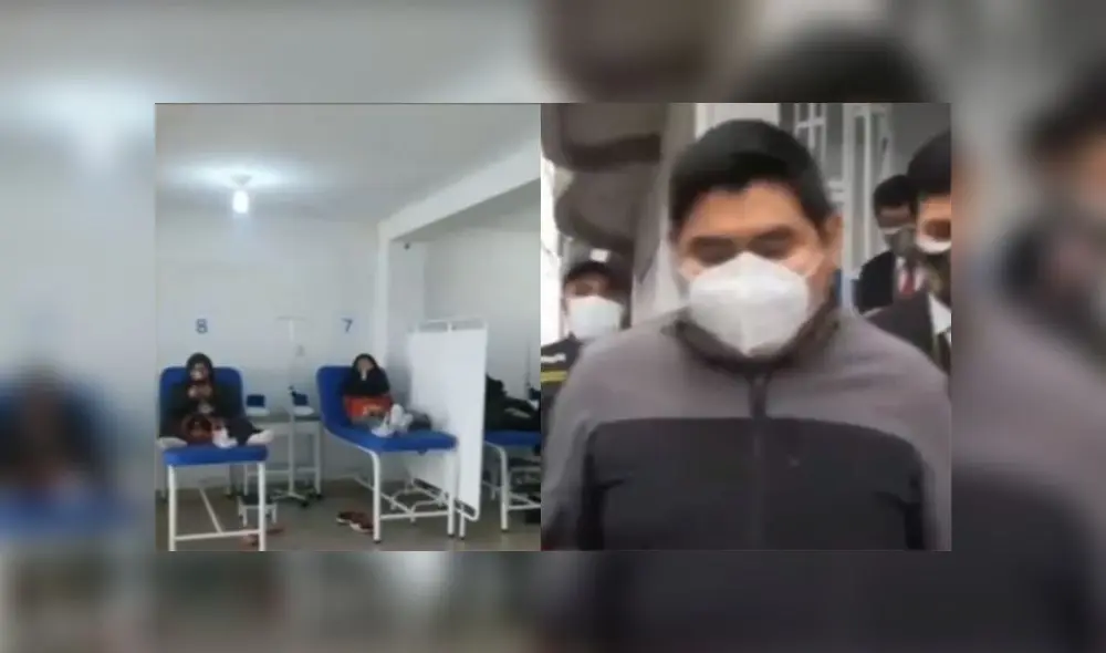 Estudiante fue detenido en flagrancia por el delito de ejercicio ilegal de la Medicina. (Foto: Captura de video / Latina Noticias) Estudiante fue detenido en flagrancia por el delito de ejercicio ilegal de la Medicina. (Foto: Captura de video / Latina Noticias)