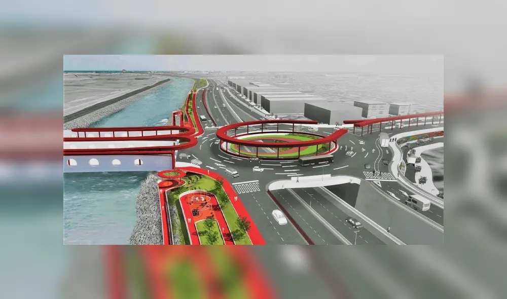 Esta infraestructura vial se conectará con el proyecto de la Vía Expresa Santa Rosa. Foto: PeruRetail