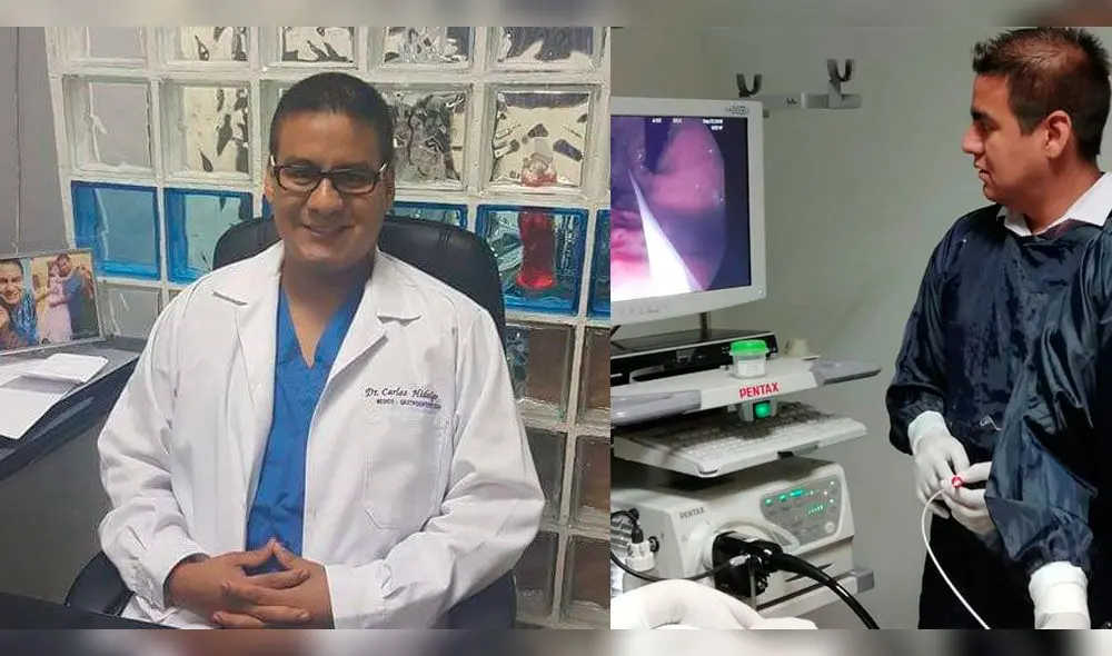 Dr. Carlos Hidalgo evidencia su vocación de servicio.