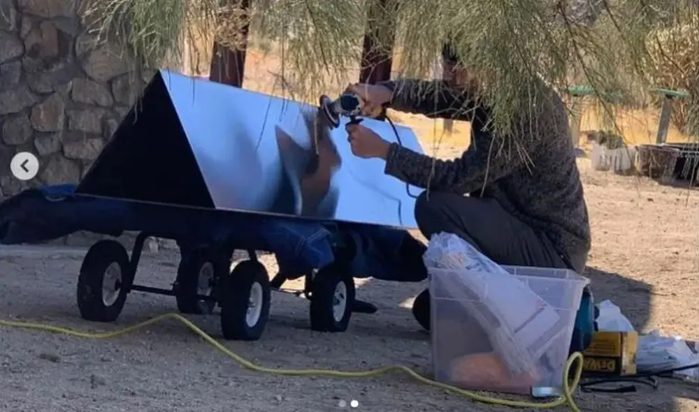 Las obras de arte fueron hechas en agosto del 2020. Foto: Instagram