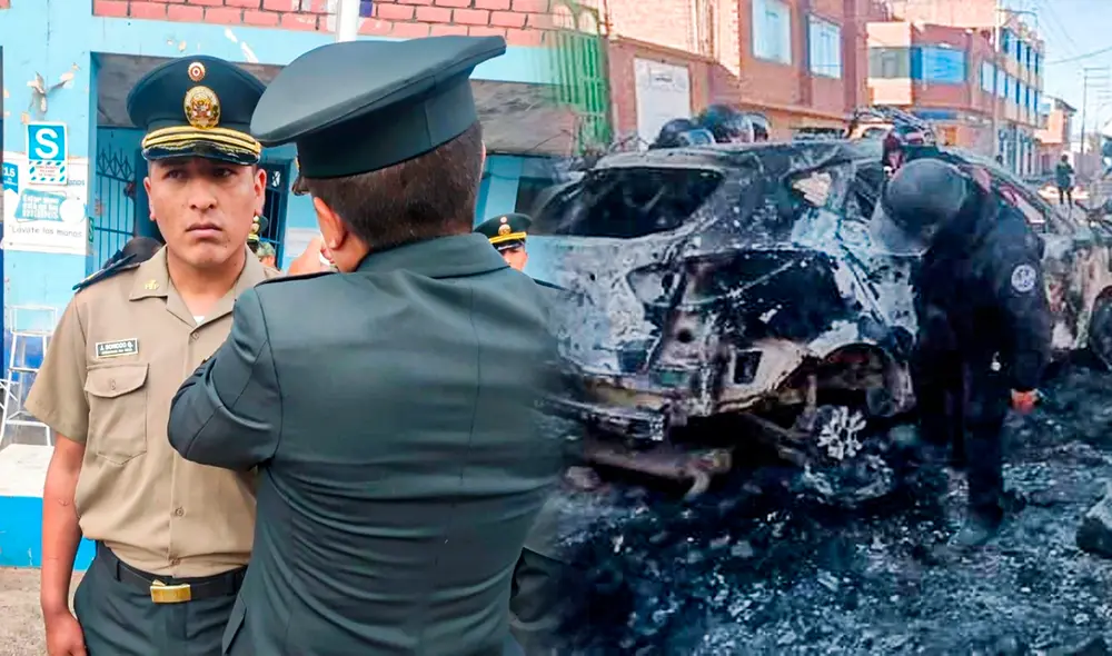 Soncco Quispe Solo tenía un año de haber egresado de la Escuela de Formación de la PNP y hace 10 días acababa de ascender. Foto: Composición LR
