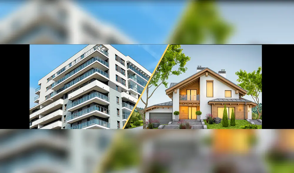 Beneficios y desventajas de elegir una casa o un departamento