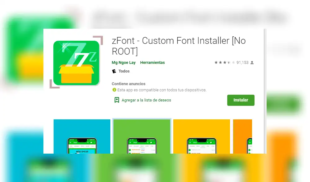Primero instala esta aplicación. Foto: Captura / Play Store.