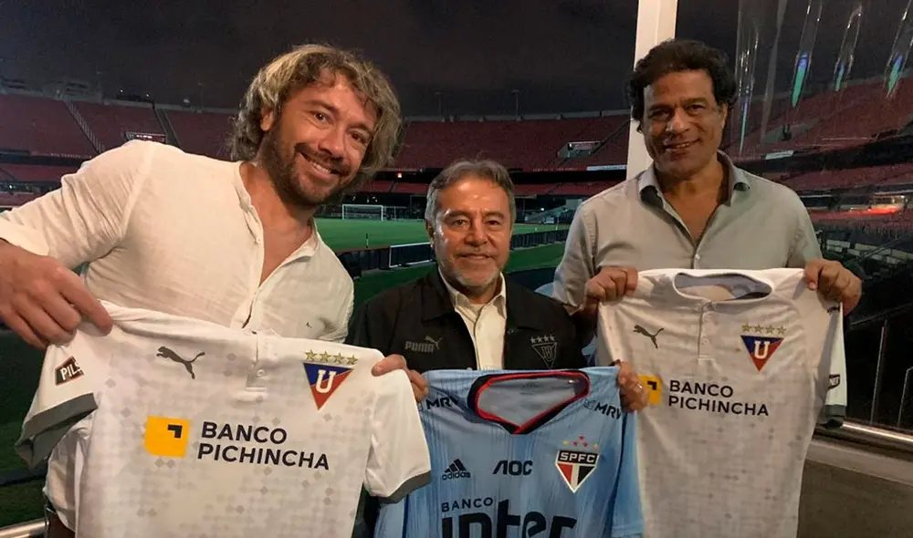 LDU Quito vs Sau Paulo por la segunda fecha del Grupo D de la Copa Libertadores. Foto: Prensa LDU Quito LDU Quito vs Sau Paulo por la segunda fecha del Grupo D de la Copa Libertadores. Foto: Prensa LDU Quito