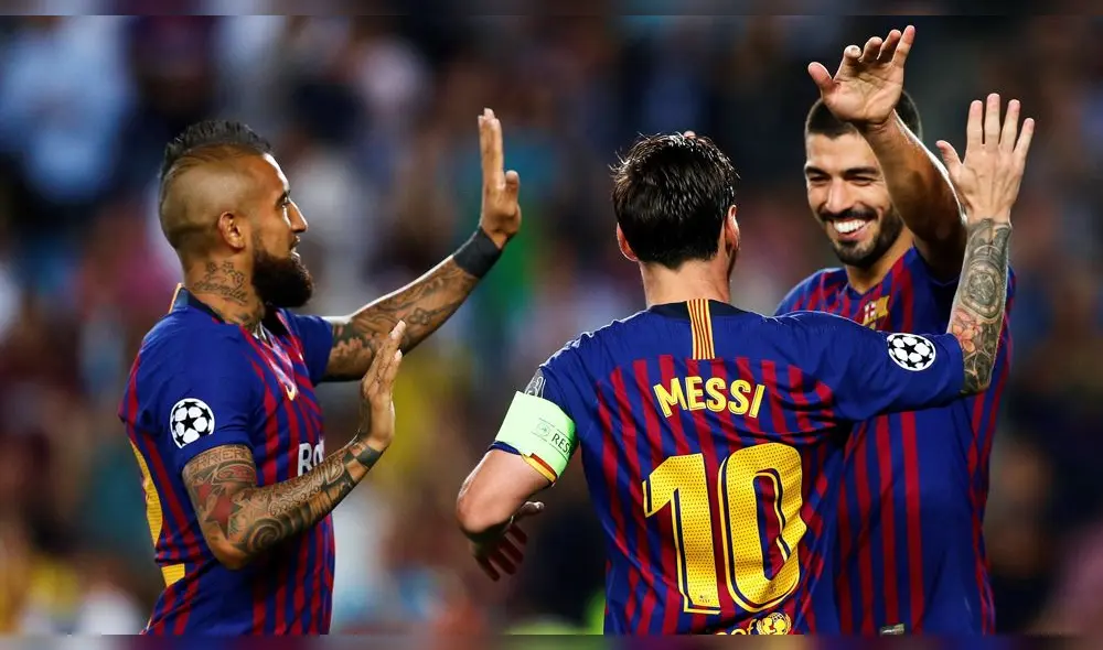 Barcelona goleó 4-0 al PSV en su debut en la Champions League [VIDEO]