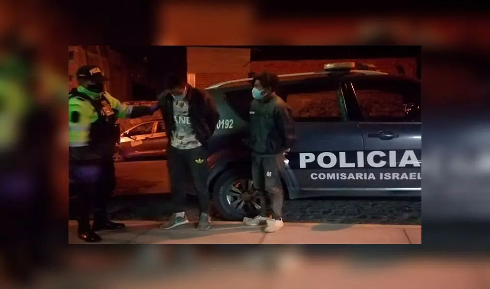 Ambos fueron reducidos y conducidos a la comisaría de Israel para ser denunciados. Ambos fueron reducidos y conducidos a la comisaría de Israel para ser denunciados.