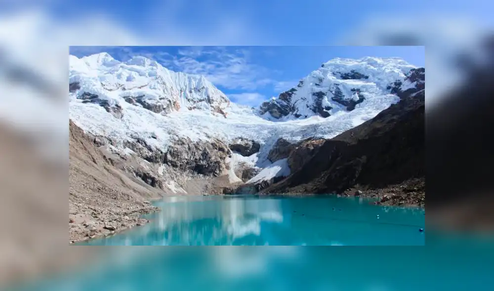 Áncash: Bloque de nevado se desprende y cae sobre laguna Palcacocha [VIDEO]