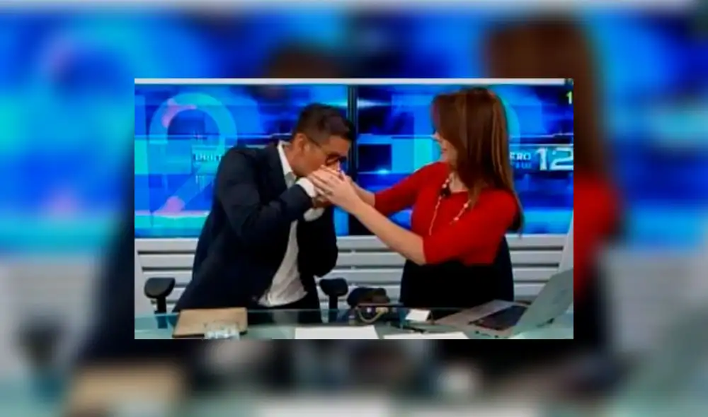 Erick Osores se reencuentra con Melissa Peschiera y sella su "reconciliación" con un beso