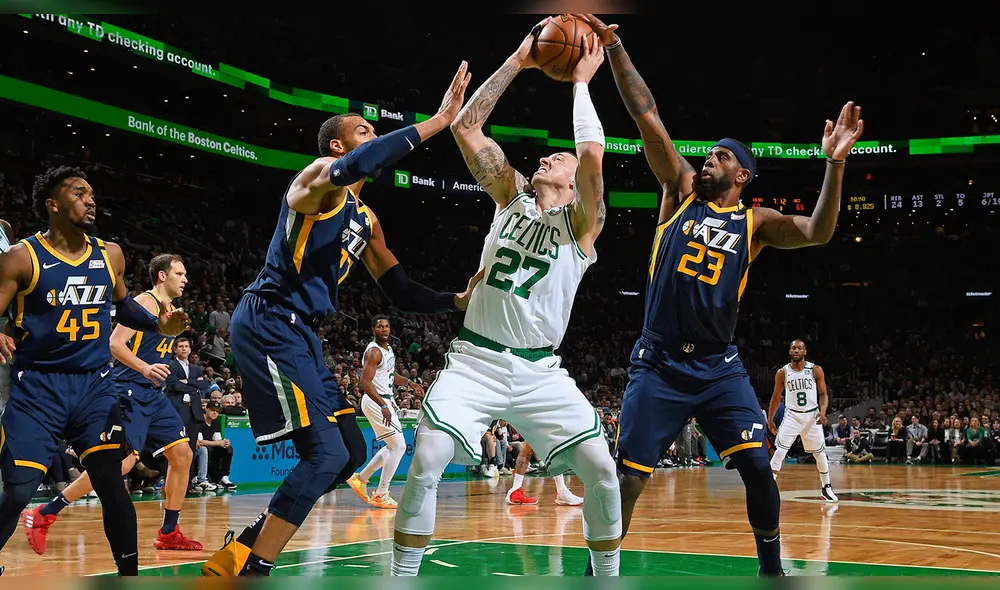 Coronavirus: preocupación en el Utah Jazz de la NBA por camarógrafo que dio positivo y estuvo en vestuarios. Foto: AFP Coronavirus: preocupación en el Utah Jazz de la NBA por camarógrafo que dio positivo y estuvo en vestuarios. Foto: AFP
