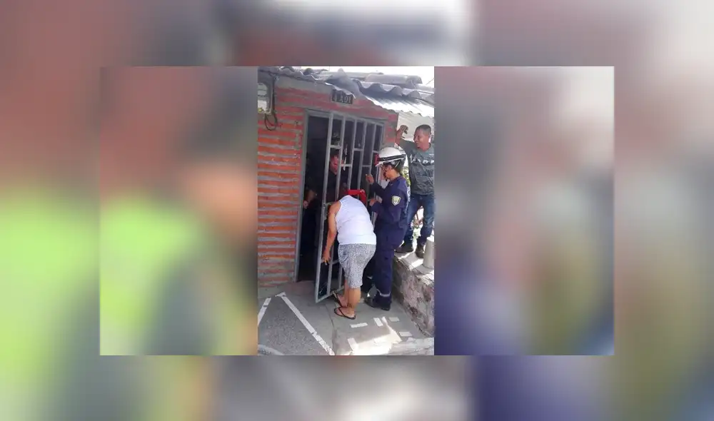 Facebook viral: Mujer atora su cabeza en una reja por ver qué hacía su vecina [FOTOS]