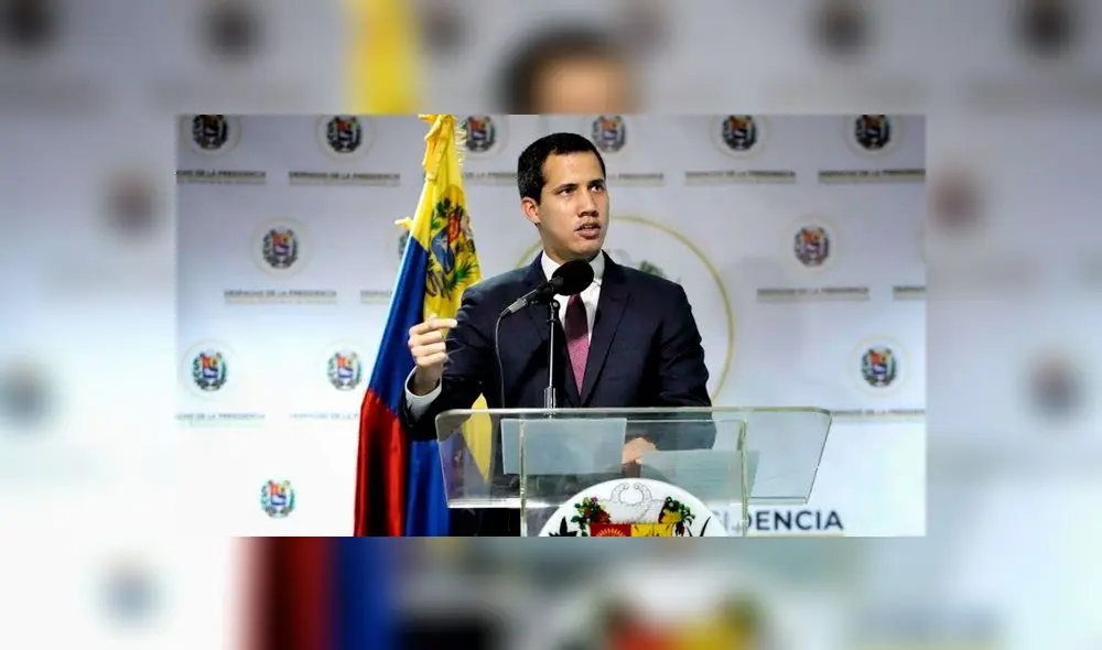 Juan Guaidó ofreció una rueda de prensa este domingo. Foto: difusión Juan Guaidó ofreció una rueda de prensa este domingo. Foto: difusión