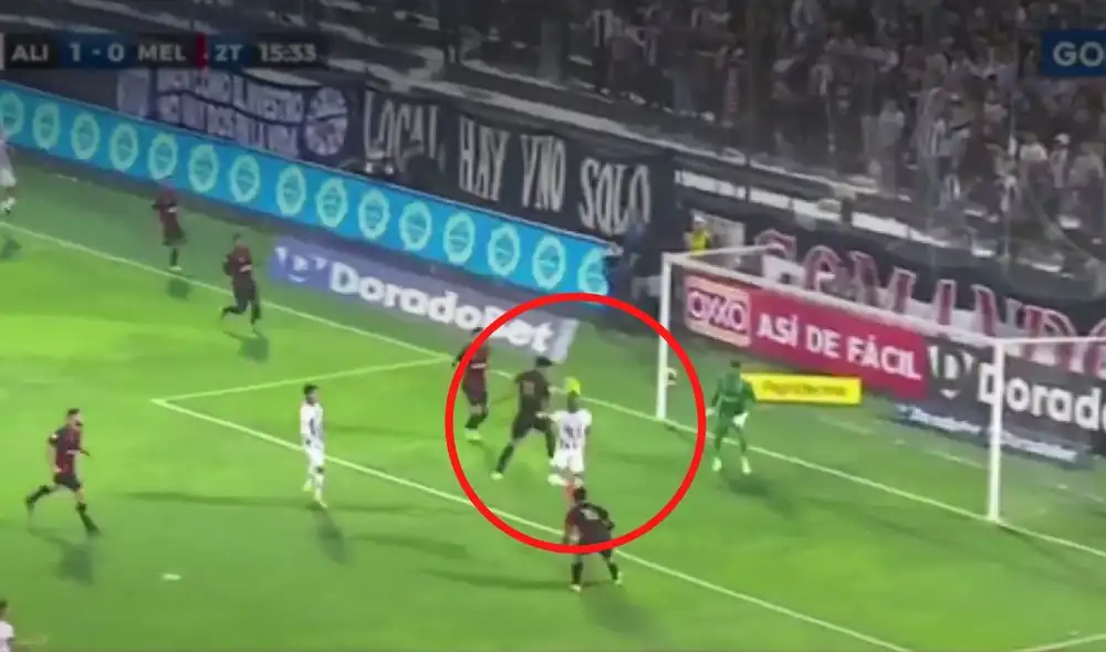 Arley Rodríguez es titular en Alianza Lima. Foto: captura de GolPerú