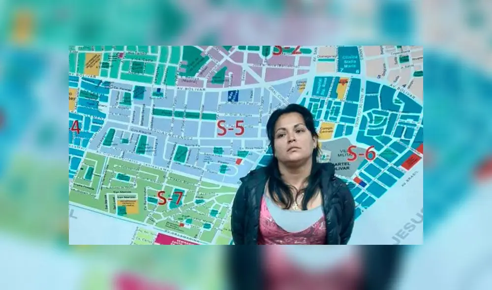 Detienen a mujer luego de que robara celular a adolescente. Créditos: PNP.