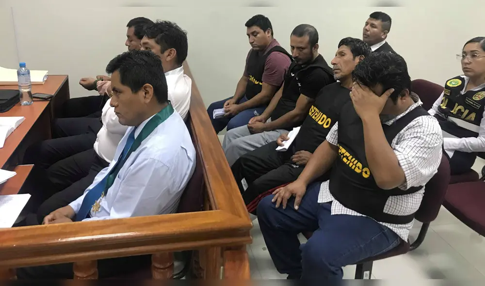 Los investigados serán trasladado al penal de Cambio Puente.