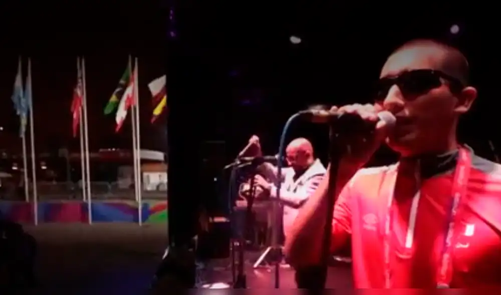 Juegos Parapanamericanos 2019: Waldir del Valle, selección peruana F5, cantó con Orquesta Camagüey. Foto: Captura video Juegos Parapanamericanos 2019: Waldir del Valle, selección peruana F5, cantó con Orquesta Camagüey. Foto: Captura video