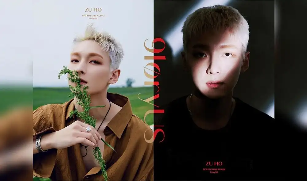 Jacket póster 'Summer Breeze' de ZU HO de SF9 para su octavo mini álbum 9loryUS. Crédito: Instagram