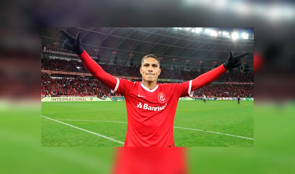 La camiseta del Internacional, equipo donde juega Paolo Guerrero, tendrá un ligero cambio.