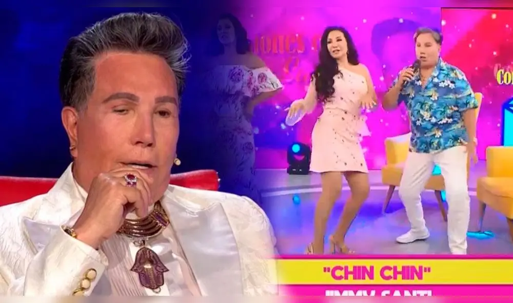 El cantante de la Nueva Ola puso a bailar su emblemático tema a los panelistas del magazine de Latina.