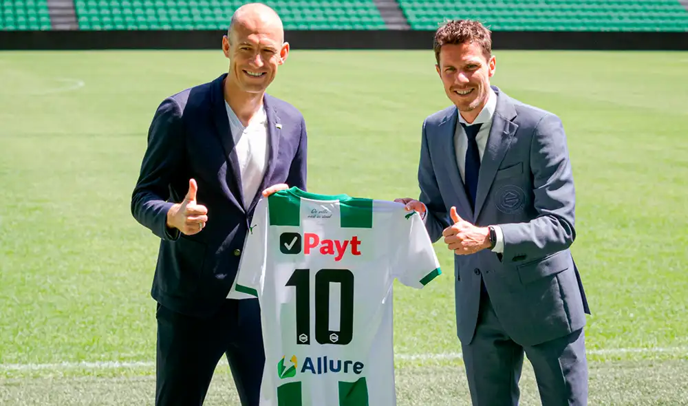 El experimentado jugador holandés reveló que vuelve al fútbol por amor al Groningen. (FOTO: @fcgroningen). El experimentado jugador holandés reveló que vuelve al fútbol por amor al Groningen. (FOTO: @fcgroningen).