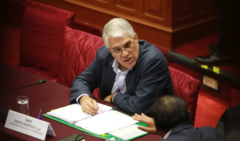 "Es parte de la comisión política", precisó Costa. Foto: La República. "Es parte de la comisión política", precisó Costa. Foto: La República.