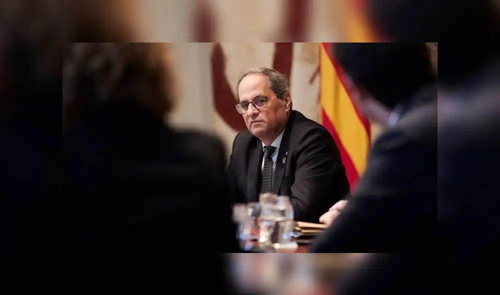 Mandatario de Cataluña presentaba síntomas de coronavirus desde el último domingo. (Foto: El Confidencial)