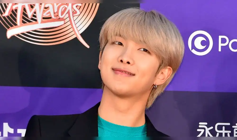 RM en la alfombra roja de los Golden Disc Awards 2020