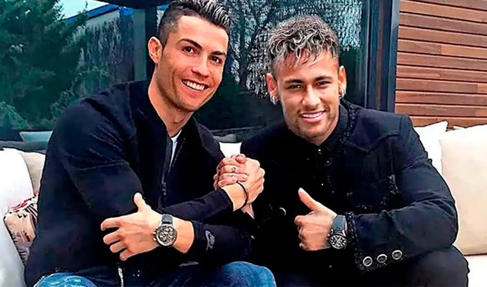 Cristiano Ronaldo y Neymar Cristiano Ronaldo y Neymar
