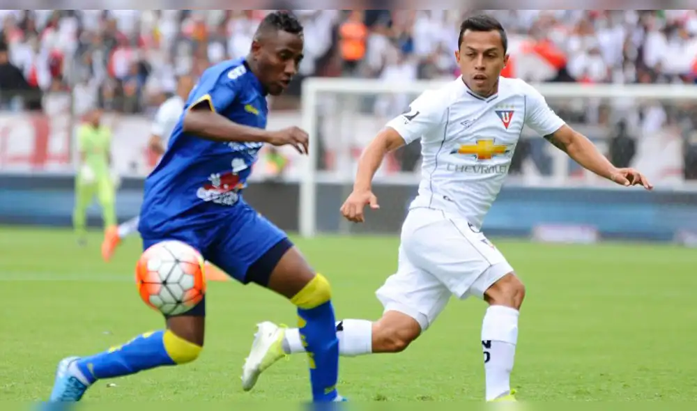 Delfín superó por 1-0 a LDU de Quito en la Serie A de Ecuador