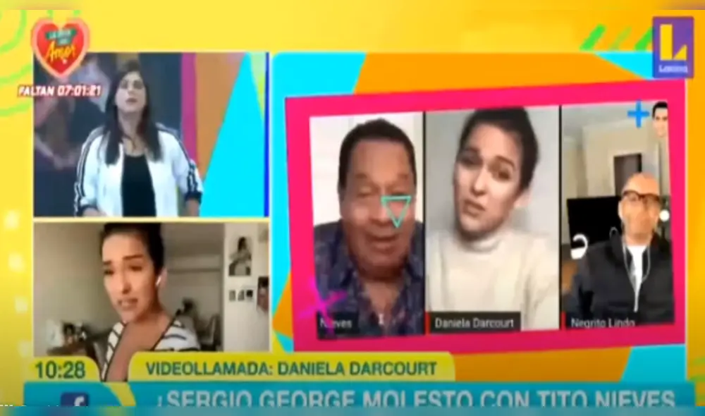 Daniela Darcourt se pronuncia sobre el alejamiento de Sergio George tras indirectas a Yahaira Plasencia con Tito Nieves Daniela Darcourt se pronuncia sobre el alejamiento de Sergio George tras indirectas a Yahaira Plasencia con Tito Nieves