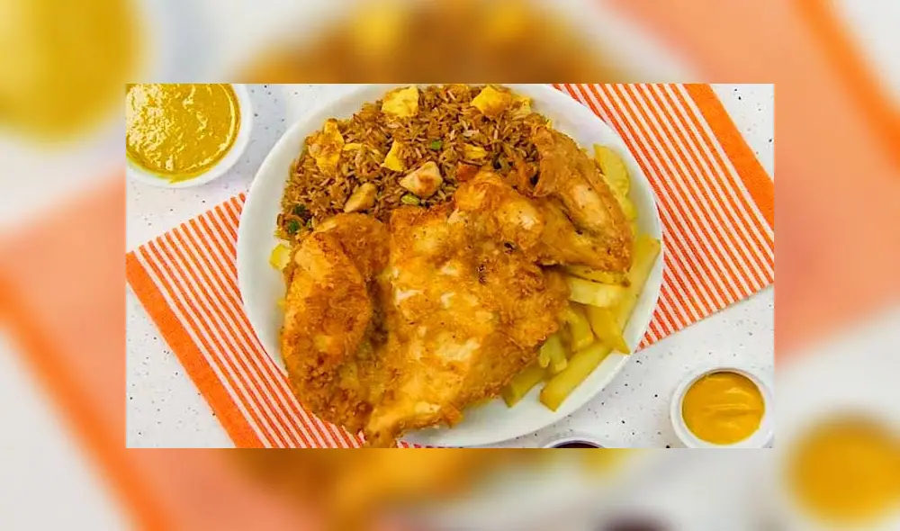 ¿No sabes qué cocinar en estos días de aislamiento? Prepara mostrito de chaufa y pollo broster. (Foto: Difusión)