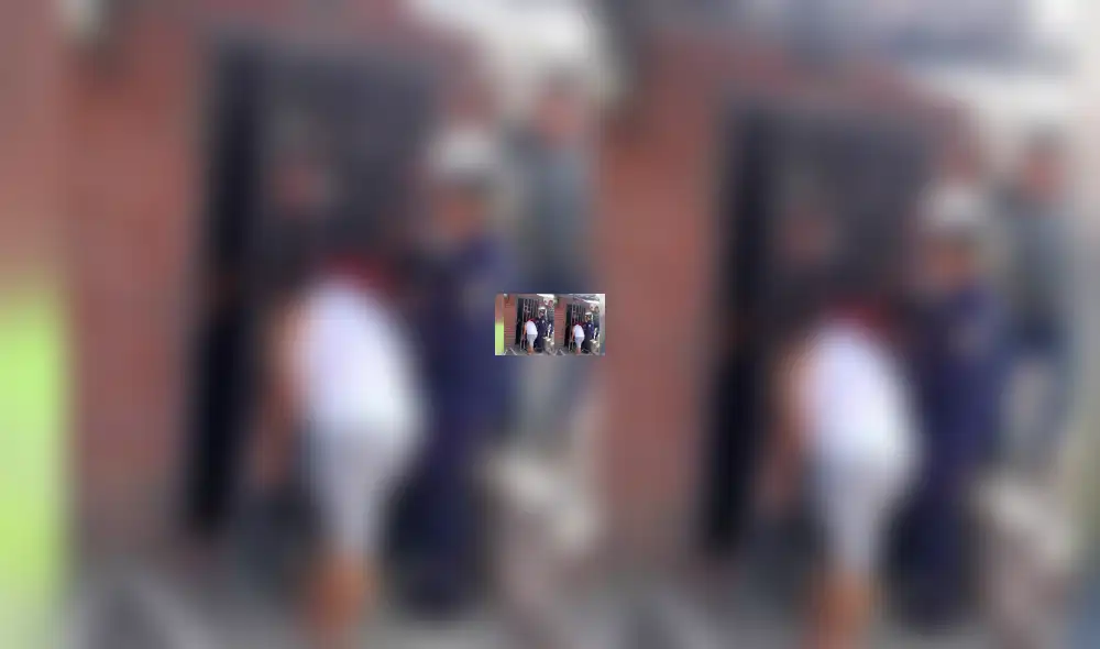 Facebook viral: Mujer atora su cabeza en una reja por ver qué hacía su vecina [FOTOS]