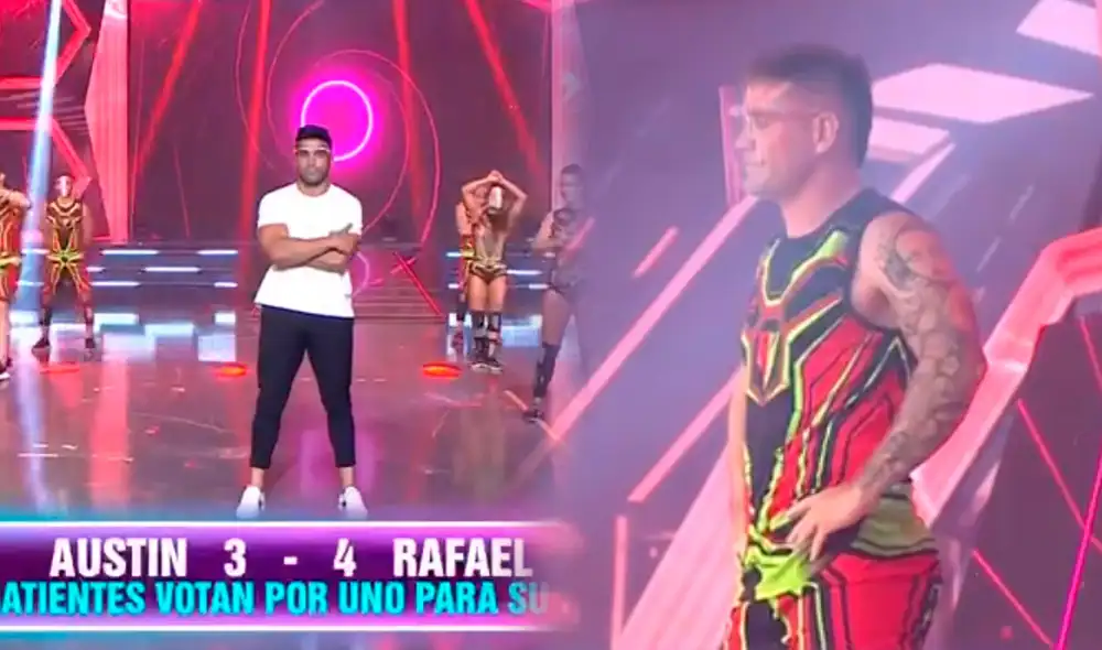 Un tenso momento se vivió en el programa cuando el brasilero regresó para hacerle frente a su permanencia. Foto: captura/América TV Un tenso momento se vivió en el programa cuando el brasilero regresó para hacerle frente a su permanencia. Foto: captura/América TV