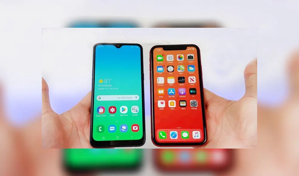 Los teléfonos más vendidos de 2019.